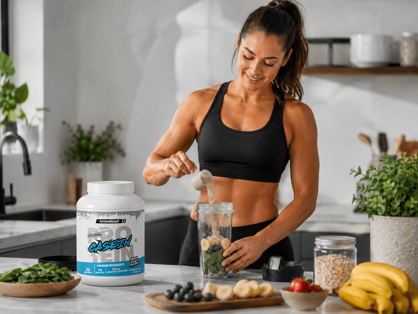 Protein support without overcomplication